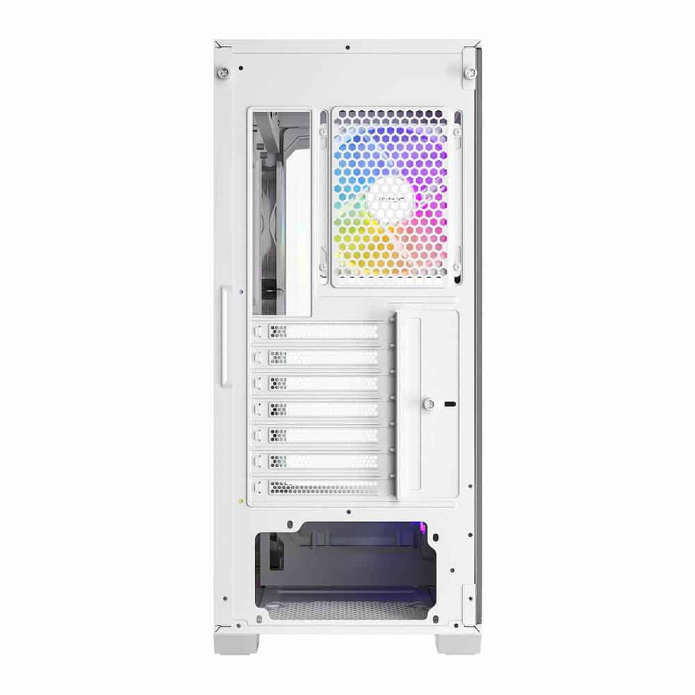 (image for) Antec C3 ARGB Mid Tower Tempered Glass PC Gaming Case White